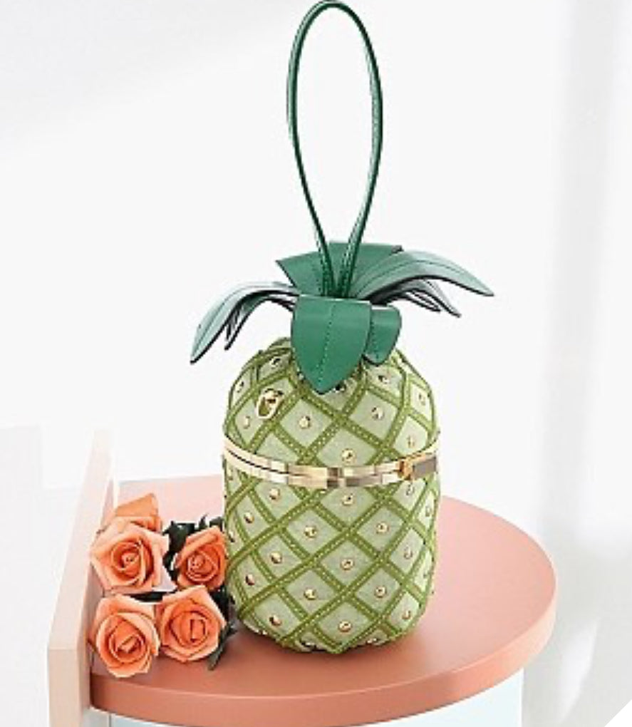 Handmade Crossbody - Satchel Pineapple Bag